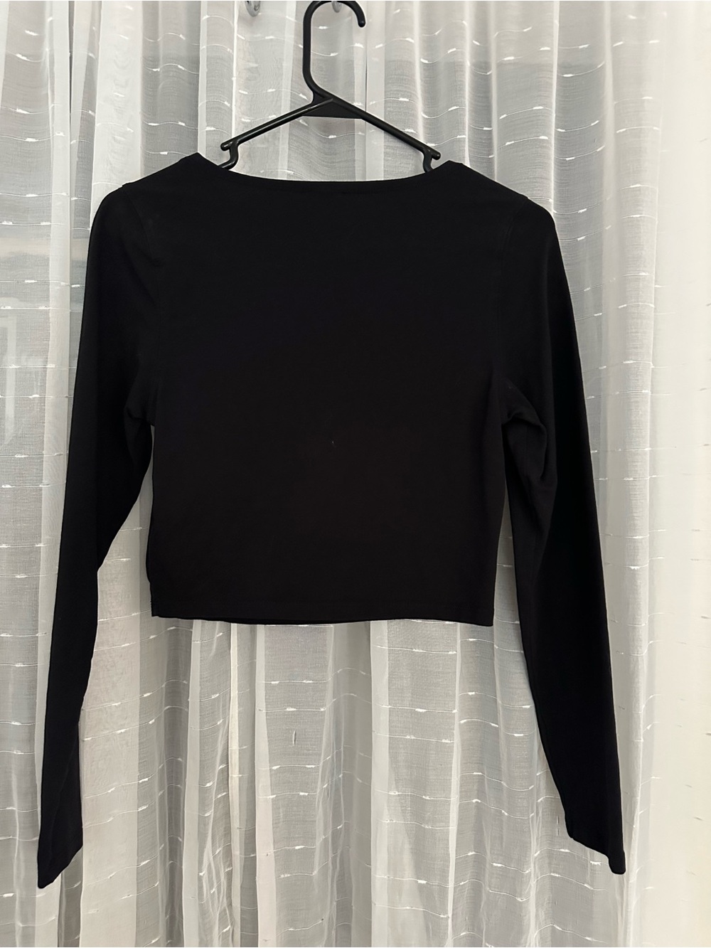 Cotton On Cropped Cut Out Long Sleeve, size M